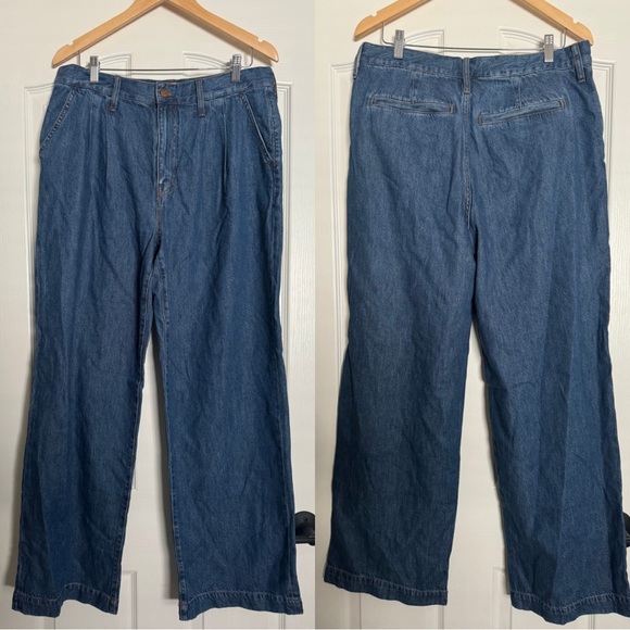 NWT Madewell The Harlow Wide-Leg Jean in Fairson Wash size 31 - Picture 6 of 15